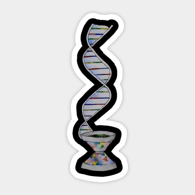 Yoyo DNA Sticker by Sweet K